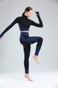 Yoga sets female sport gym suit