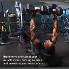 20LB 2 HDRS Rubber Coated Solid Cast Iron Dumbbells, Not Shipped On Weekends