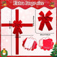 Christmas Door Hanging Bow Ribbon