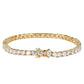 Tennis Chain Copper Zircon Single Row Hip Hop Bracelet