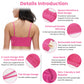 1Pc Women Strap Sport Bras Padded Strappy Crop Square Neck Low Impact Bras Sexy Fitness Tank Tops With Removable Pads Flat Straps For Gym Yoga Workout Running