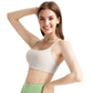 1Pc Women Cross Back Sport Bras Padded Strappy Crop Open Back Low Impact Bras Sexy Fitness Tank Tops With Removable Pads Thin Straps For Gym Yoga Workout Running