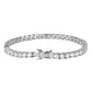 Tennis Chain Copper Zircon Single Row Hip Hop Bracelet