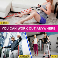 5 PC Set Resistance Band Resistance Bands, Exercise Bands, Exercise Resistance Bands