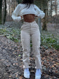 High Waist Cargo Pants Stylish