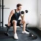 2x6kg Hex Dumbbells Set Rubber Dumbbells Weight Lifting Equipment Fitness Home Gym